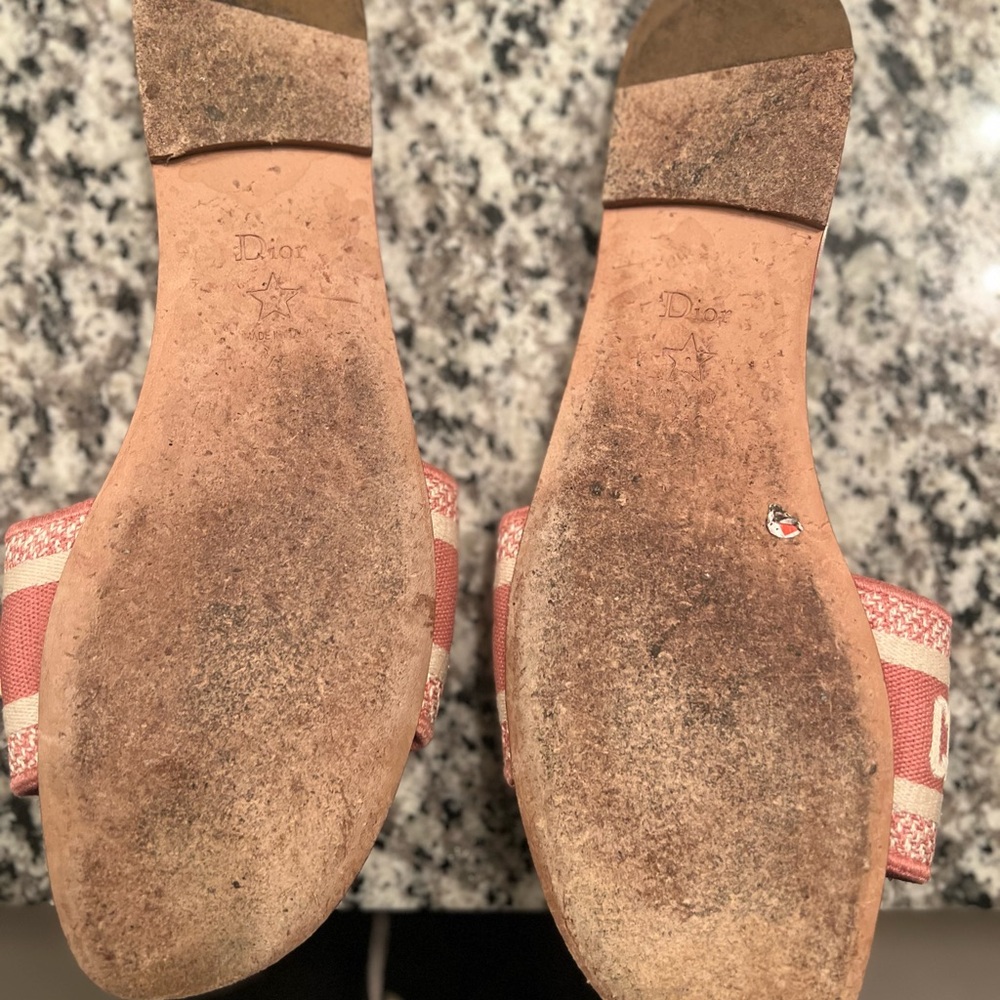 Dior Dway pink sandals size 42, great condition - Picture 4 of 4